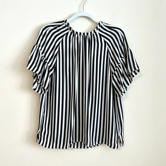 NWT Loft Striped Blouse - Picture 1 of 5